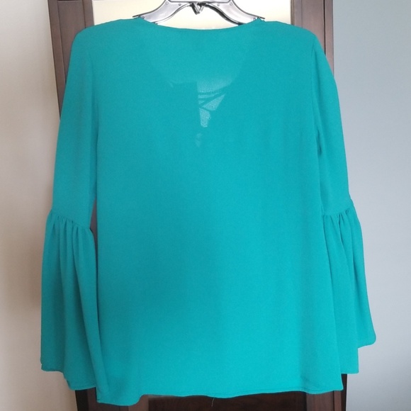 Michael Kors Top in Tile Blue - Picture 4 of 6